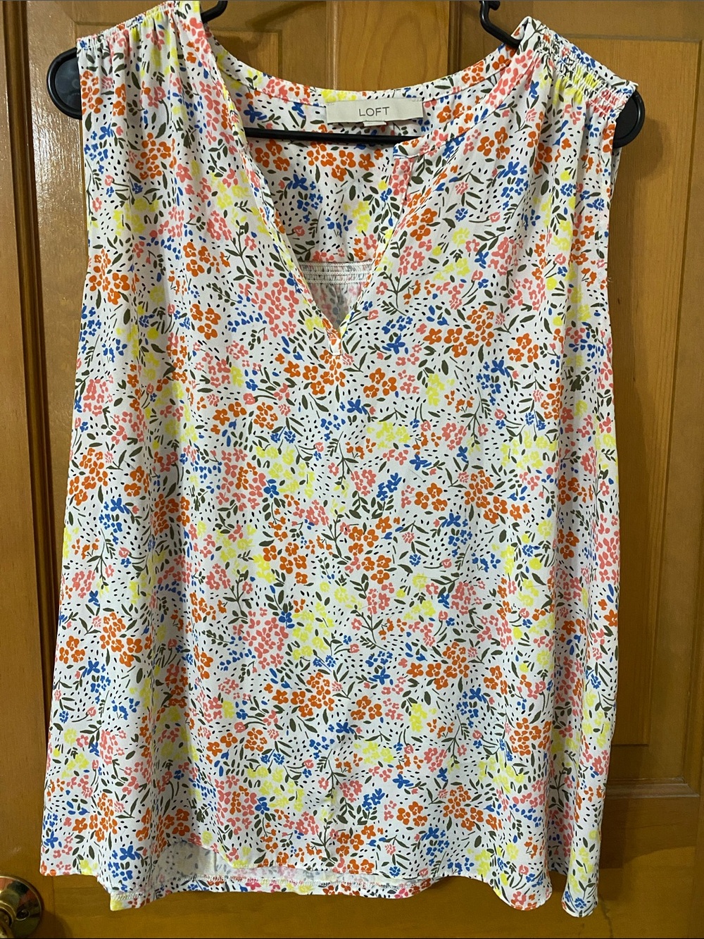 Loft floral top